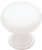 Marbleized Round Knob - White - 1 3/16" (P86025)