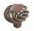 Rustic Hand-made Rust Finish Bird Cage Swirl Knob 33mm L-PN9011-RU-C