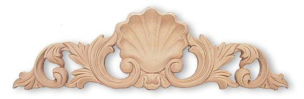 Shell and Splash Wood Carving
G15-8014A