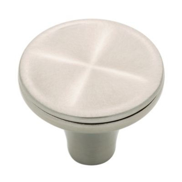 Satin Nickel 1 1/4" Pillowed  Knob