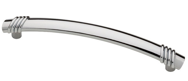 Polished Chrome Knuckle handle  128mm Centers P84301-PC-C