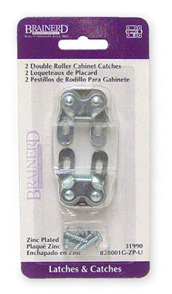 2 Pack Double Roller Catch LQ-B28001G-ZP-U