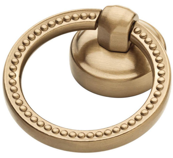 Taryn Ring handle in Champagne Bronze - 1 3/4" P28218C-CZ-CP