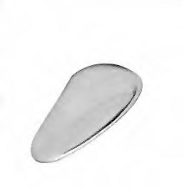 Dog Bone Knob Satin Nickel 1-5/16" L-KN0222-SN-C