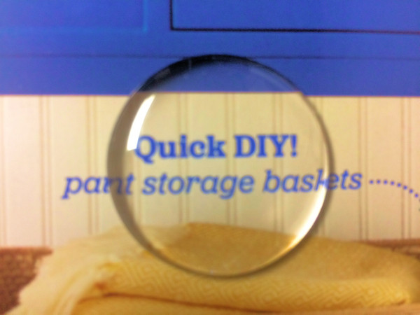 30mm Diameter Clear Acrylic Cabochon DL-P3219-INS
