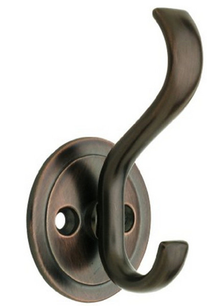 Coat And Hat Hook 3" With Round Base Venetian Bronze