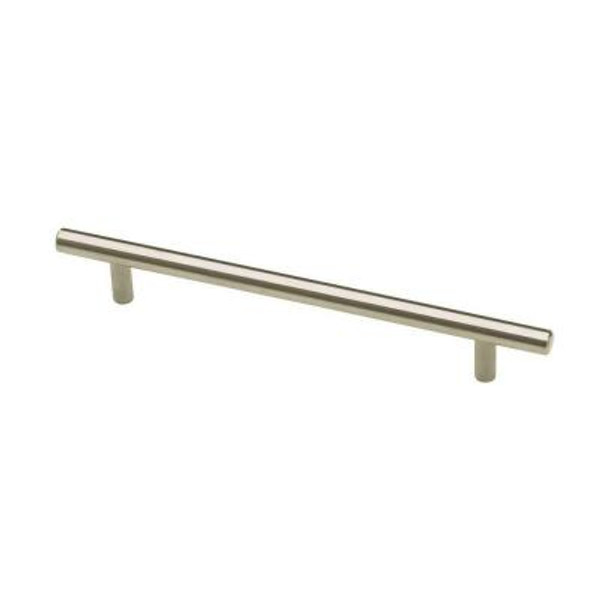 Stainless Steel Bar handle - 128mm 7-13/32" Overall P01246C-SS-C