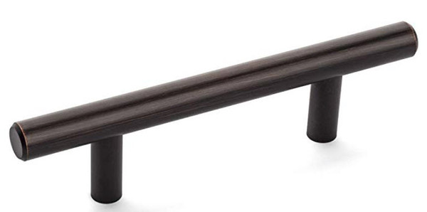 Set of Two (2) Oil Rubbed Bronze Bar handles  085-03-3553