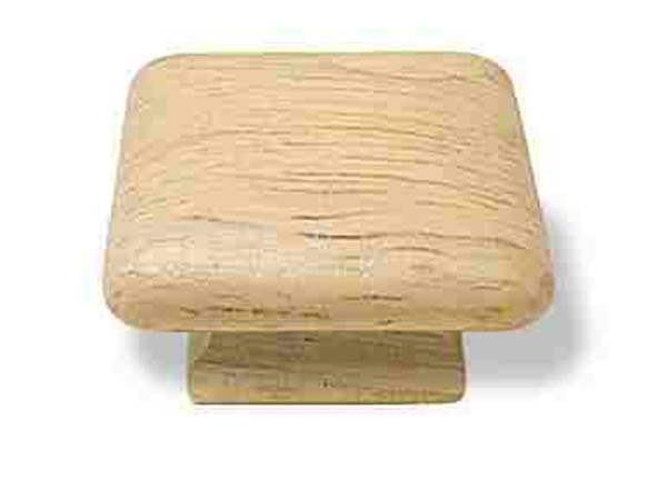 Blonde Square Hardwood Knob 1-1/2" OT-40-173FRWPH357T