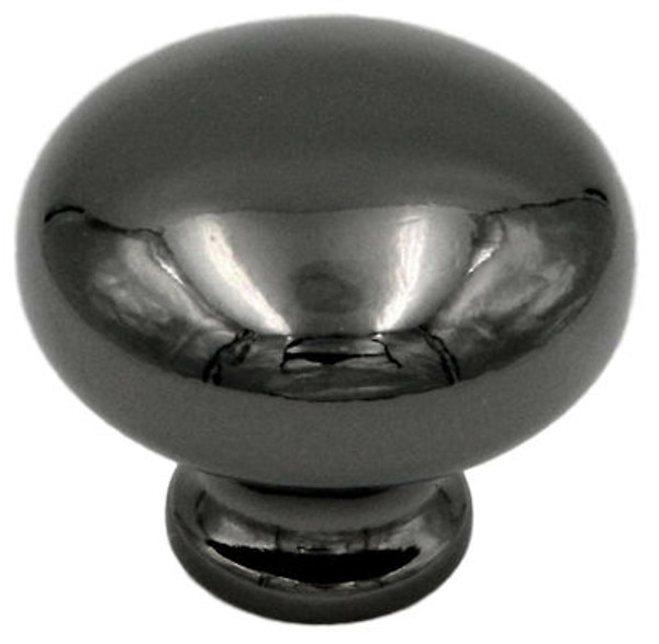 Black Stainless Steel - Black Nickel Knob 1-1/8" L-P50156V-BLN-C