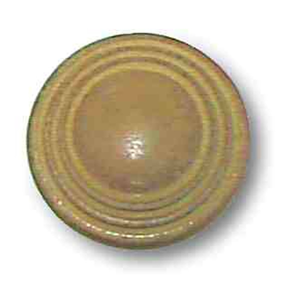 Ceramic Knob -  Satin Light Earthtone - Saddle Tan - 1-1/4"