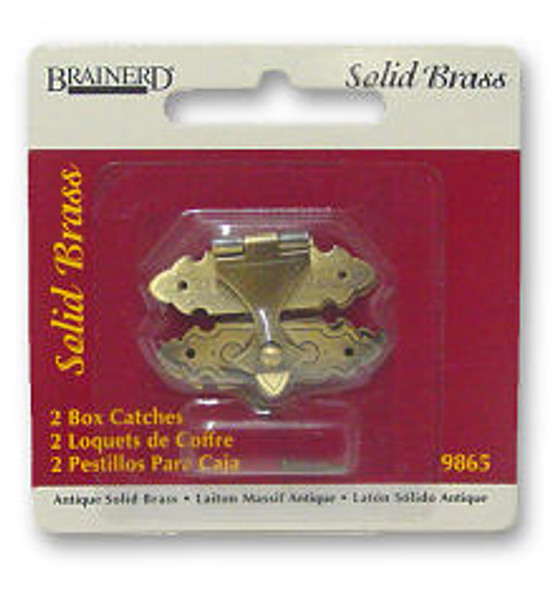 Small Box Catch Or Clasp - (2 Pack) - 3/4" X 1-3/8" LQ-9865