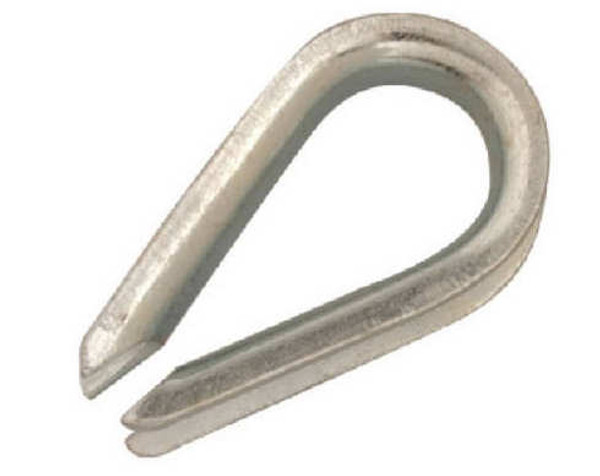 Wire Rope Thimble For 3/8" Cable Zinc Plated LQ-G5006734