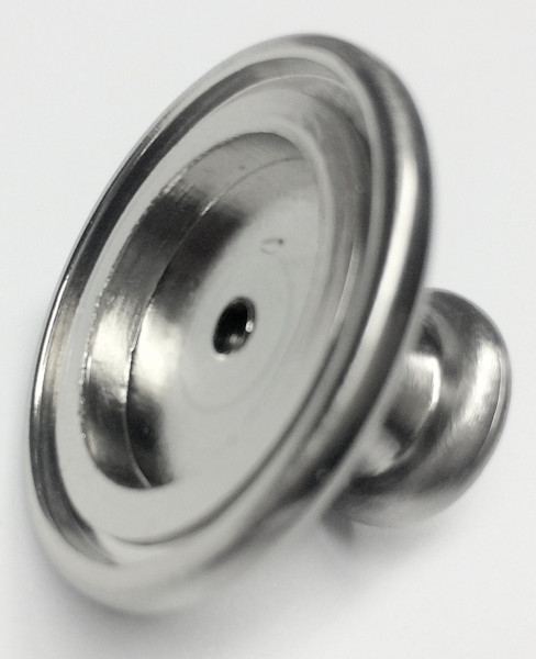 Brushed Nickel Knob Base for 30mm Insert DL-P3219-BASE-BN