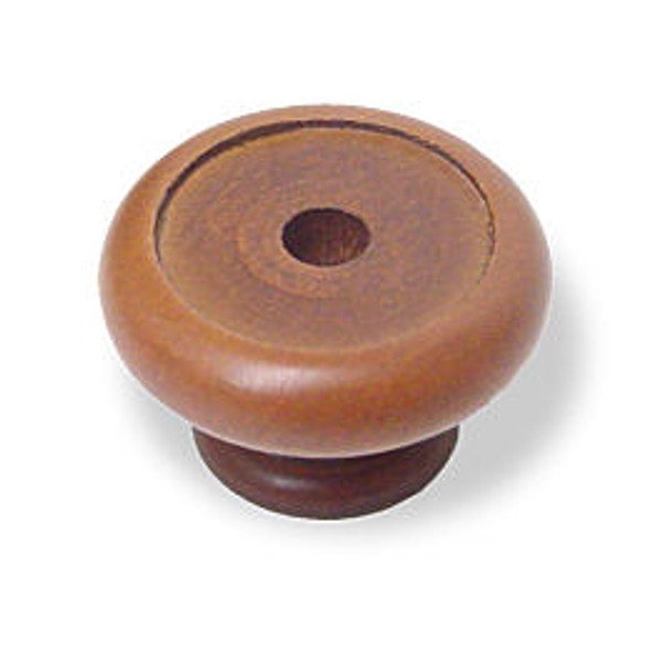Hobby Wood Knob - Nutmeg - 1-1/4"