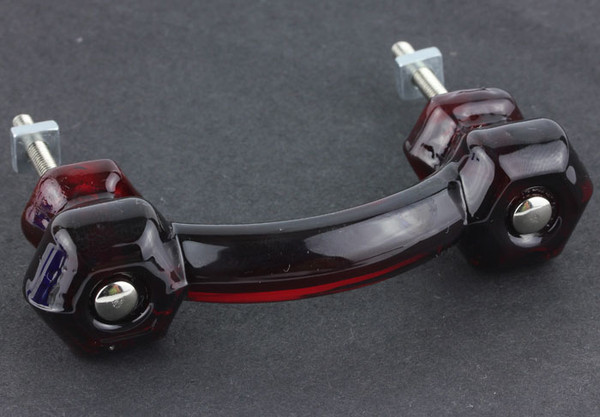 Antique Ruby Red Glass handle - 3"