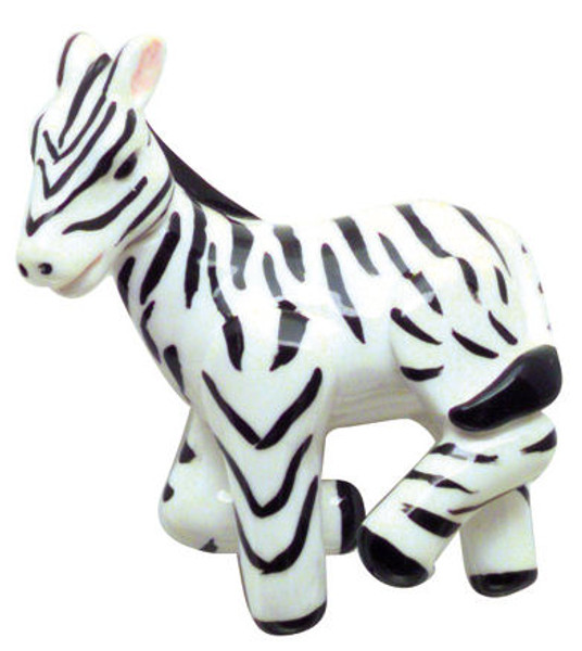 Zebra Knob - Child's Knob - 2"