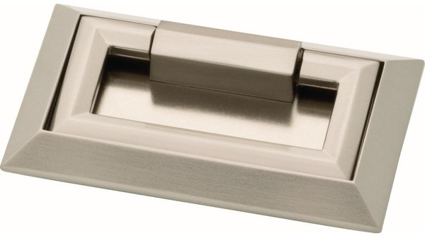 Campaign Bail handle - Satin Nickel - 3"