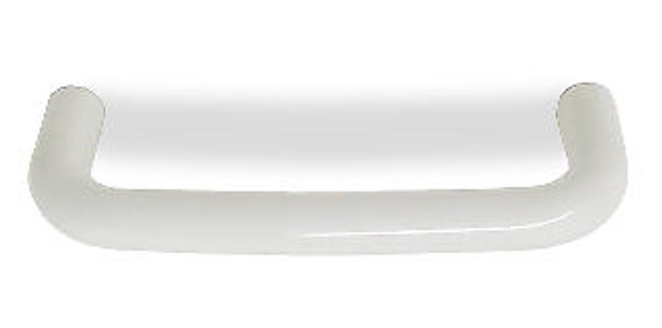 Wire handle in White Enamel - 3 1/2"