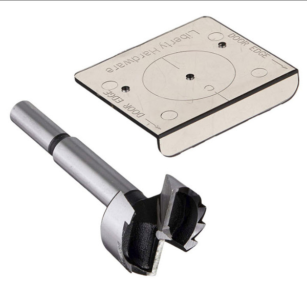 Forstner Bit & Template to Install 35mm European Concealed Hinge AN0192C-G-Q