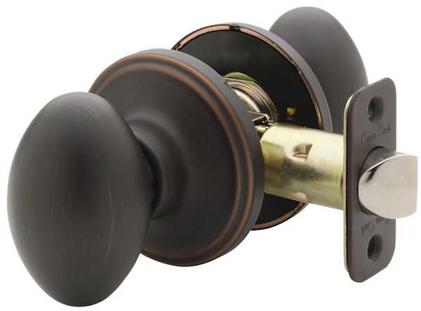 Passage Door Set - Egg Style - Tuscan Bronze- E Series - EK2020