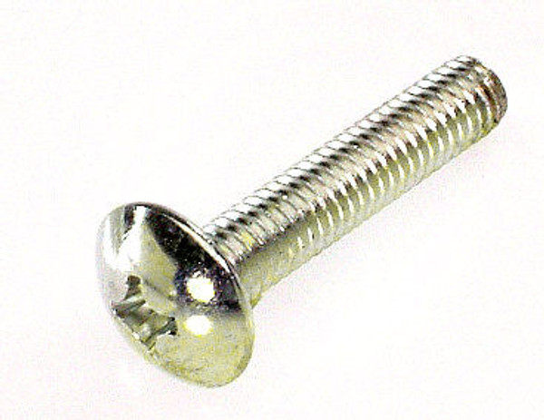 8-32 X 1-1/4" Knob Screw - Yellow Zinc - Truss Head - (25 Pcs)