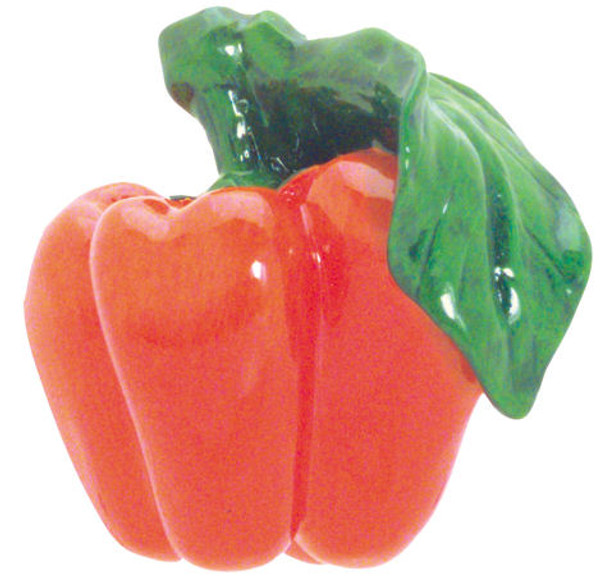 Red Bell Pepper Knob 1 5/8"