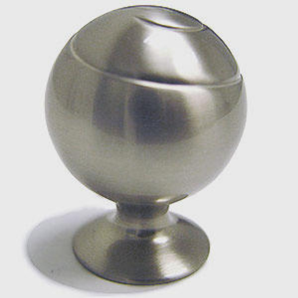 Amerock Ensembles Bi-Fold Swirl Door Knob In Satin Chrome D31-E9338-2-G10