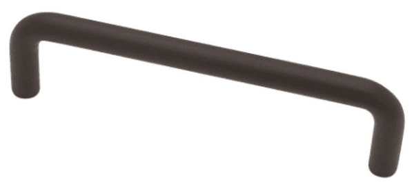 3-3/4" Flat Black Steel Wire handle - 43205BK