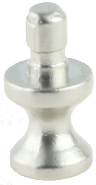 Satin Nickel Mounting Stem - Knob Making or Box Foot