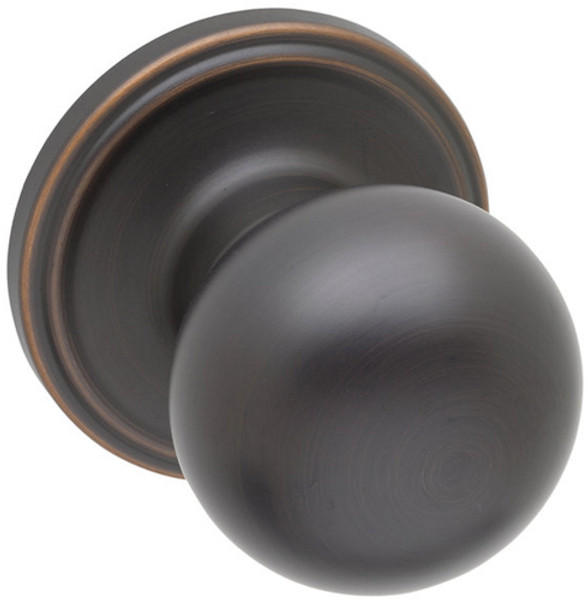 Dummy Door Knob Set - Ball Style - Tuscan Bronze - E Series - BK2090