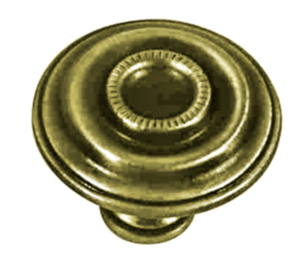 Knob In Antique Brass 32mm Diameter L-P0549A-AB-A