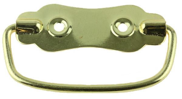 Chest Handle - Brass Plated - 2 3/8" (1174)