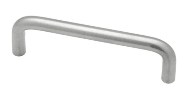 3-1/2" Satin Chrome Steel Wire handle - 75204SC