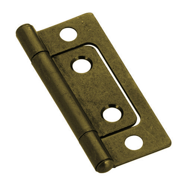Non-Mortise Hinge - Antique Brass 2" H13-H529AAB