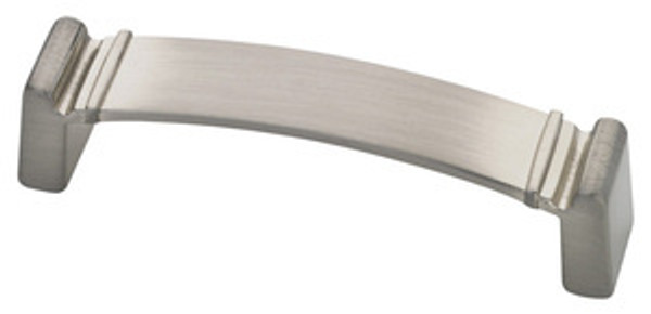 Contemporary Square handle - Satin Nickel - 96mm L-P49596-SN-C