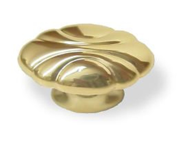 Amerock Brass Radiance Oval Knob - 1-1/2"X7/8" AM-BP1396-3