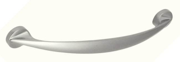 Disk handle - 128mm - Satin Nickel  L-PN0410-SN-C