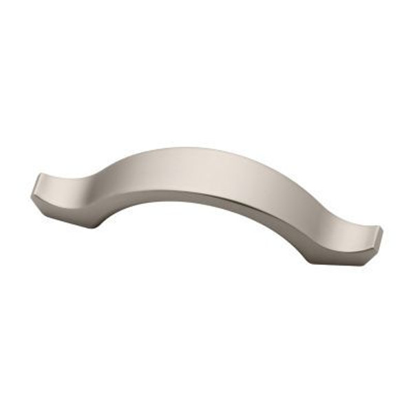 96Mm Deco handle Satin Nickel Nu-Deco Collection L-P16579C-PLN-C