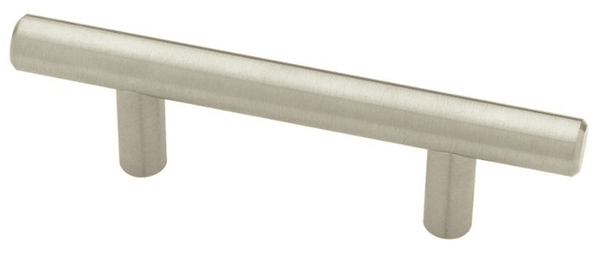 3" Steel Bar handle - Stainless Steel - Builder's Collection P01010-SS-C