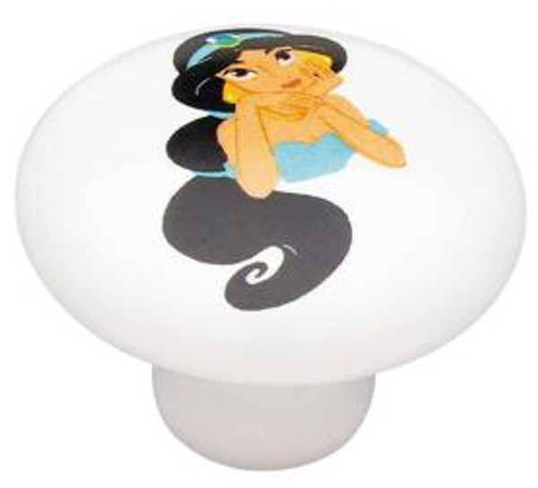 Princess Jasmine Ceramic Knob - 1 1/2"