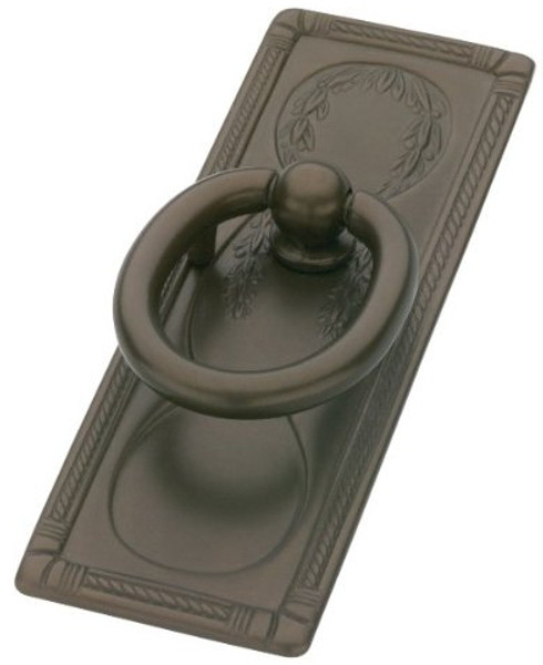 Vintage Ring handle -3-3/4"- Tumbled Bronze L-P10112-TBZ-C