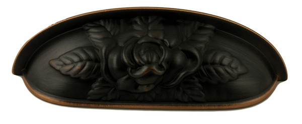 Venetian Bronze Old Rose Pattern Cup handle DL-P3289-096VB