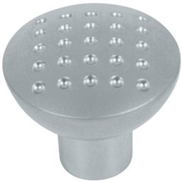 Citation 38 mm Dimpled Satin Nickel Knob