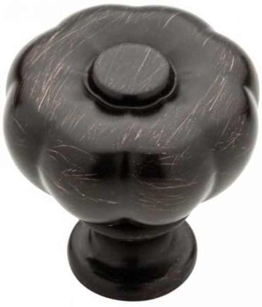 1-1/4" Abella Fluted Knob Venetian Bronze L-P28195-VBR-C