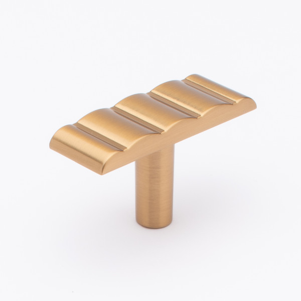 Natoma t-knob in champagne bronze