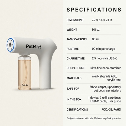 PetMist™ Enzyme Fogger