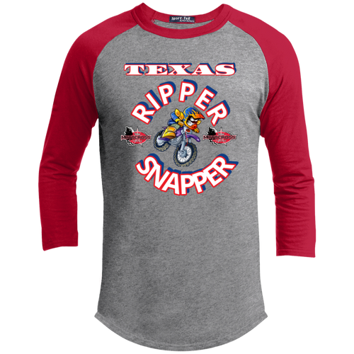 wills1mulisha TEXAS RIPPER SNAPPER Youth 3/4 Raglan Sleeve Shirt