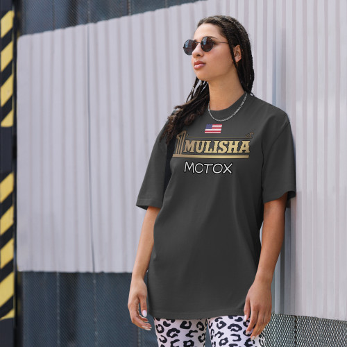 1MULISHA MOTOX Oversized Faded 100% Carded Cotton T-Shirt