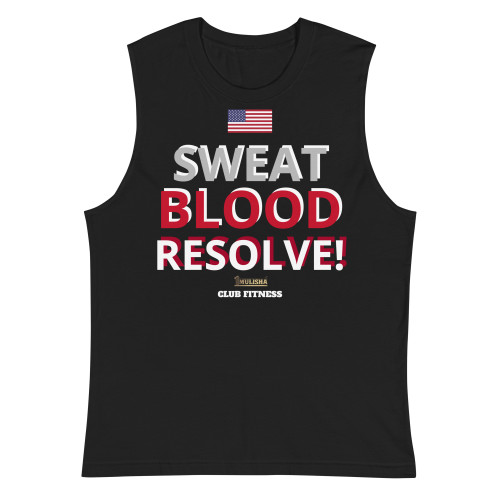 1mulisha SWEAT BLOOD RESOLVE Muscle Shirt